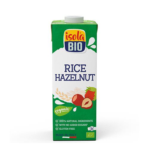 Risdrik med hasselnød Ø  Isola Bio