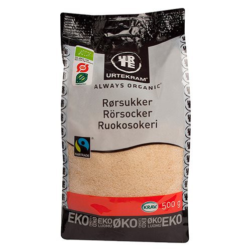 Rørsukker Fairtrade  Ø