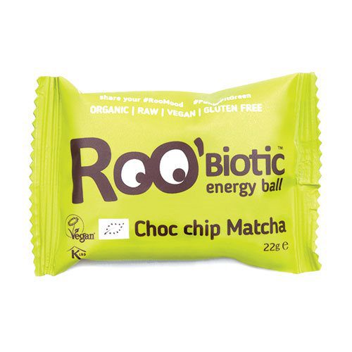 Roobiotic Energibombe Ø Chock Chip Matcha