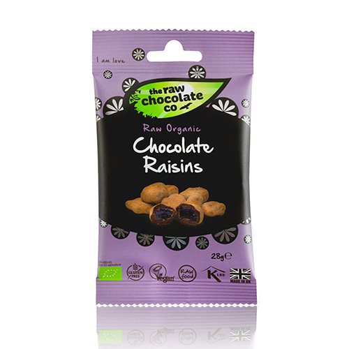 Rosiner m. rå chokolade Ø Snack Pack