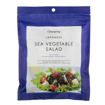 Sea Vegetable Salad Wakame, agar & aka tsunomat