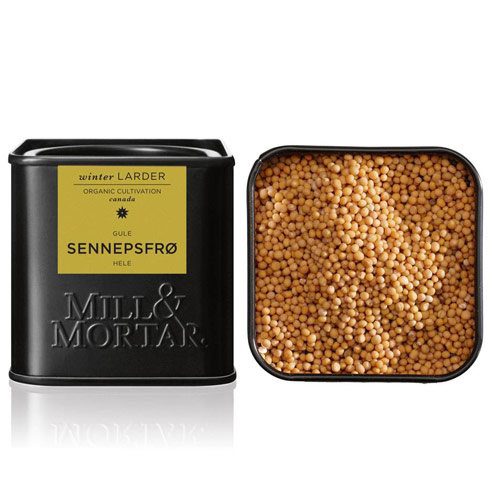 Sennepsfrø hele gule Ø Mill & Mortar