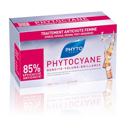 Serum hårpleje Phytocyane 12 * 7,5 ml Phyto