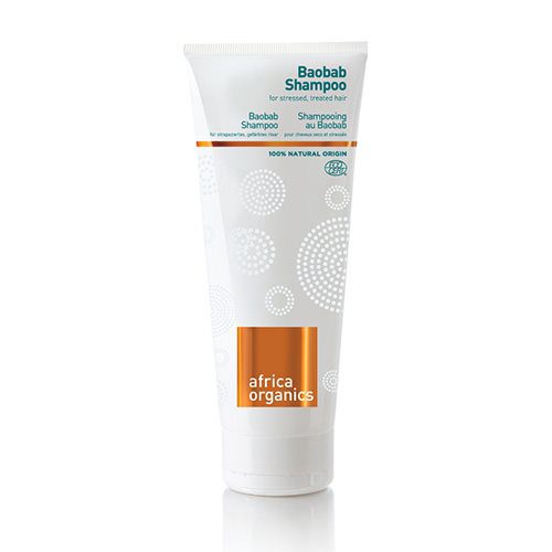 Shampoo Baobab mod stresset hår