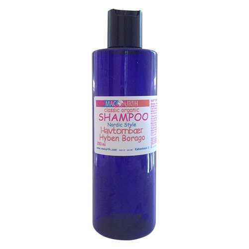 Shampoo sart tørt hår  m. Havtorn Hypen Borago MacUrt