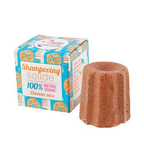 Shampoobar til tørt hår  med kokosolie og orange peel oil