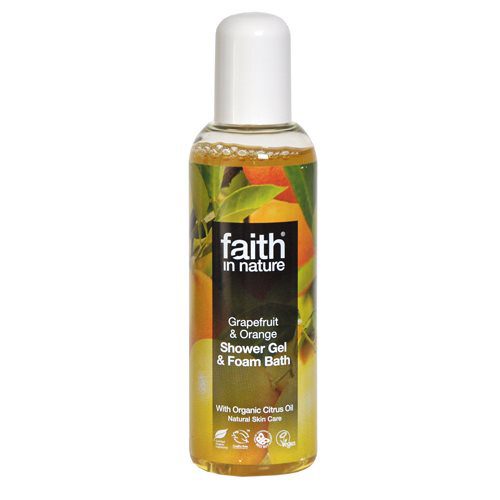 Shower gel grape & orange Faith in nature