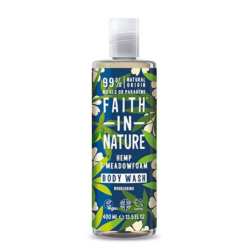Showergel hamp & engrapgræs Faith in nature