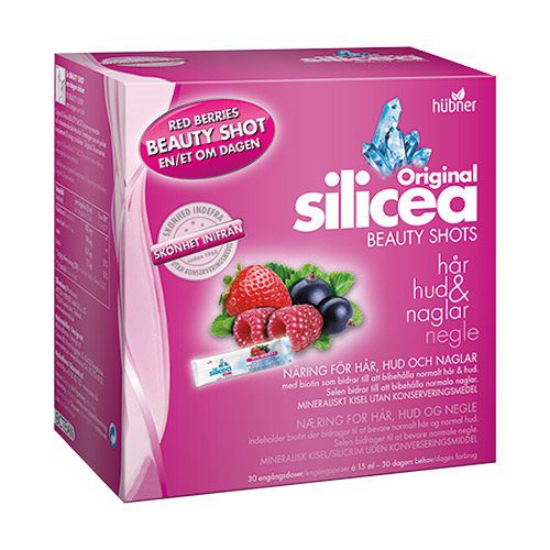 Silicea Beauty Shots Hår, Hud og Negle - indeholder 30 poser x15ml
