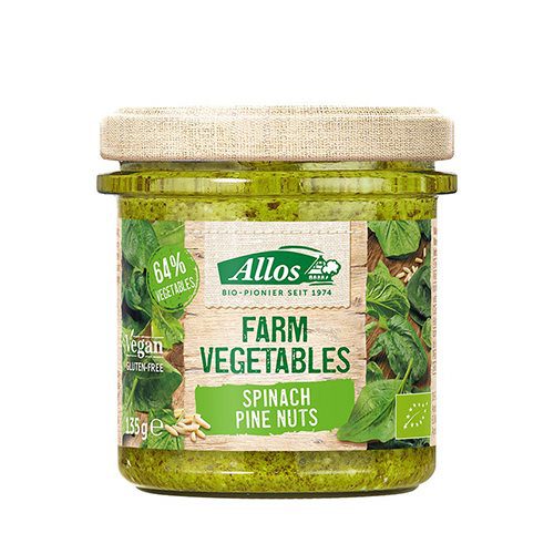 Smørepålæg Spinat og Pinjekerner Ø Farm Vegetables