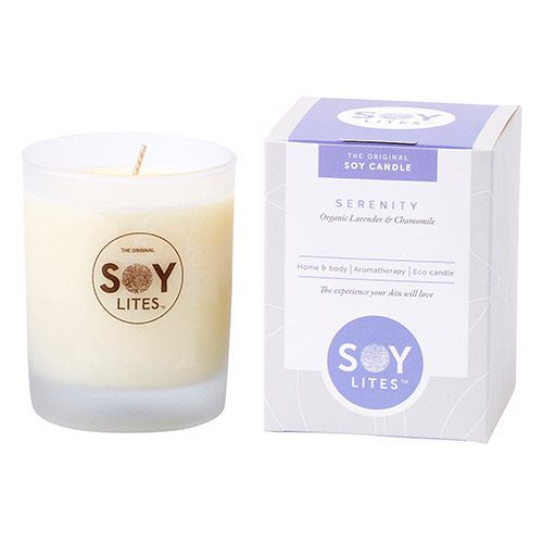 Soyalys med duft serenity
