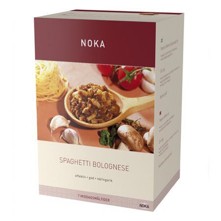 Spaghetti bolognese Noka diæt Til 7 måltider