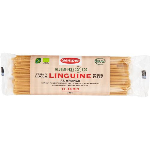 Spaghetti fuldkorn glutenfri Ø Semper