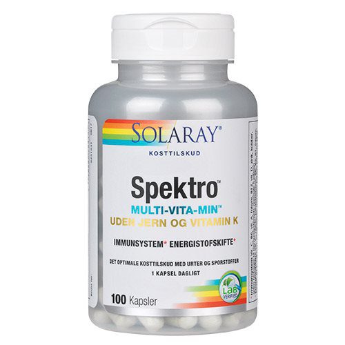 Spektro Multi-Vita-Min uden jern og vit. K.