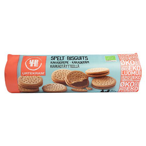 Speltkiks m. cacaocreme Ø