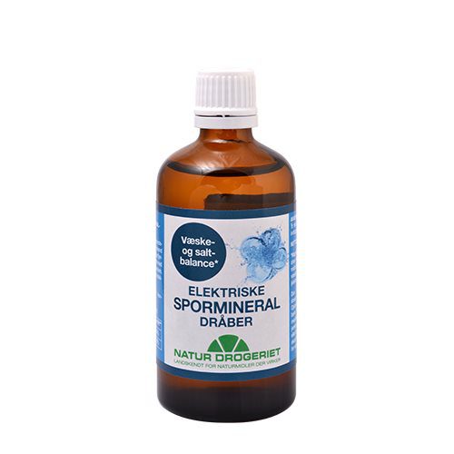 Spormineral dråber bio elektrisk