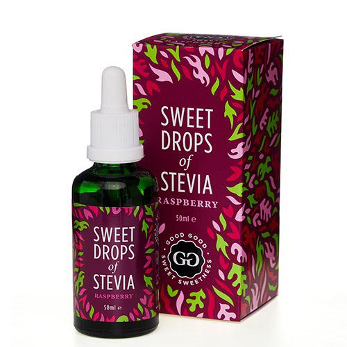 Stevia Dråber hindbær Sweet Drops of Stevia