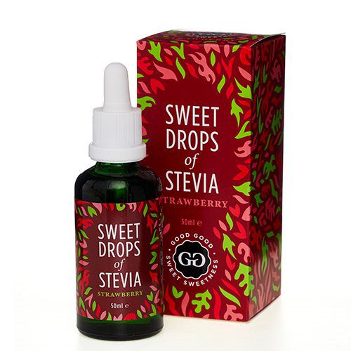 Stevia Dråber jordbær Sweet Drops of Stevia