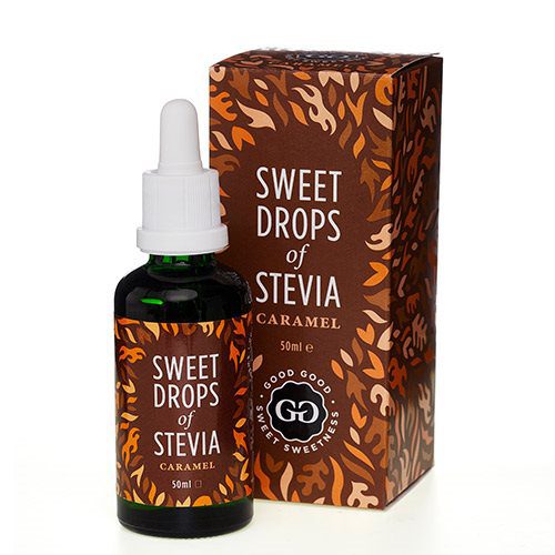 Stevia Dråber karamel Sweet Drops of Stevia