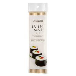 Sushi måtte af bambus