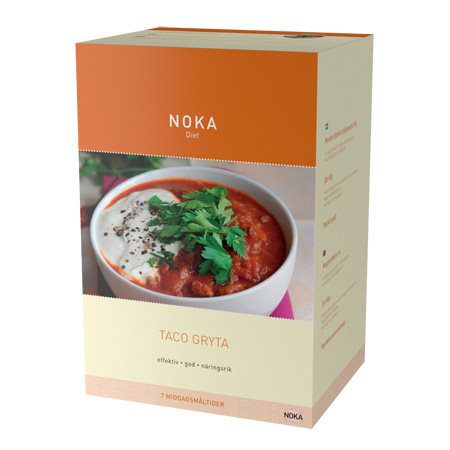 Taco gryde Noka diæt Til 12 måltider