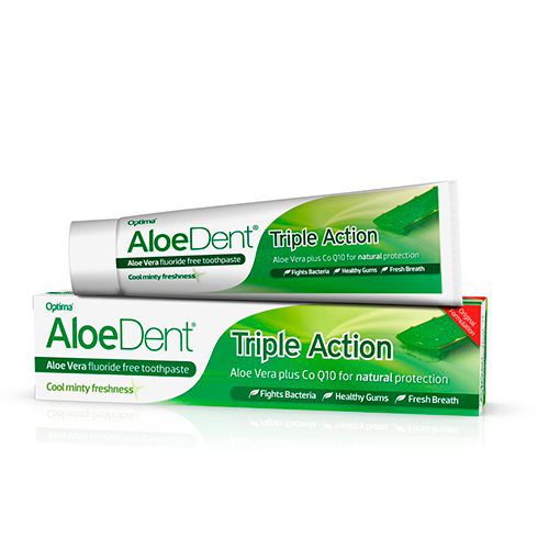 Tandpasta Tripple Action   Fluoride Free