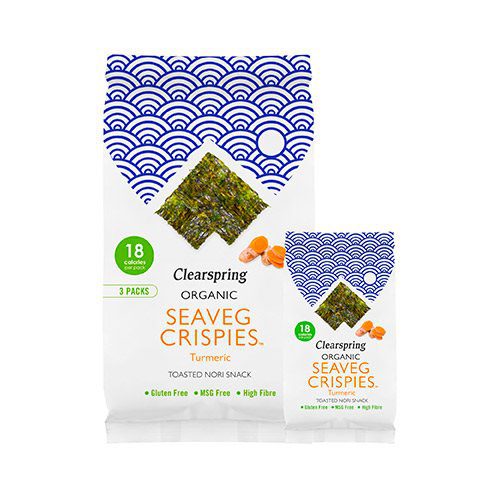 Tang chips Gurkemeje Multi Ø pack (Seaveg Crispies)