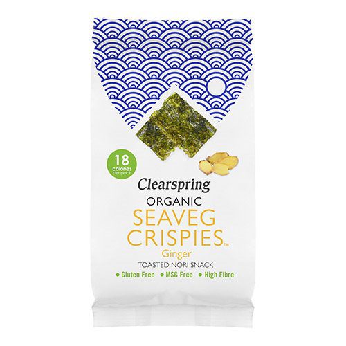Tang chips Ingefær Ø (Seaveg Crispies)