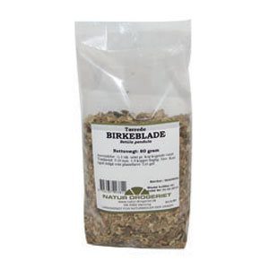 Tørrede birkeblade
