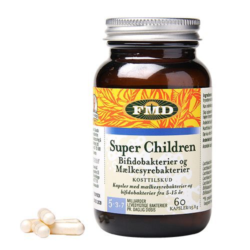 Udo's Choice Super Children fra 5-15 år, mælkesyrebakterier