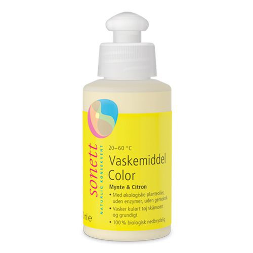 Vaskemiddel color mynte &  Citron Sonett