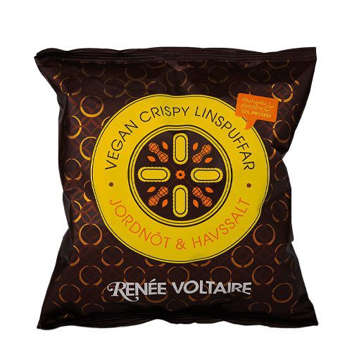 Vegan Crispy Lentil Puffs Ø Peanut & Havsalt