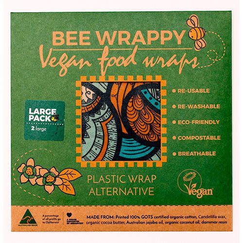 Vegan Food Wraps - 2 x large