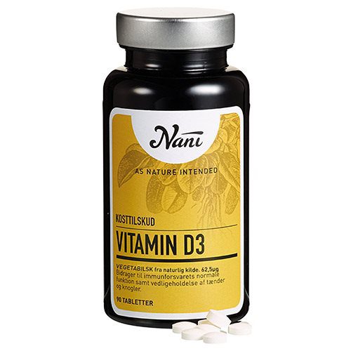 Vitamin D3 vegetabilsk Nani