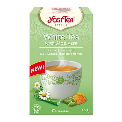 Yogi te white tea Ø m. aloe vera