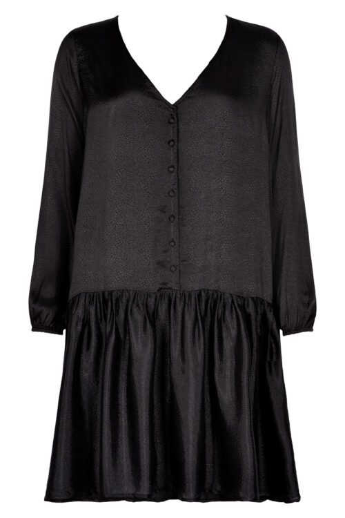 NEO NOIR LABIN JACQUARD KJOLE 151982 (Black, S)