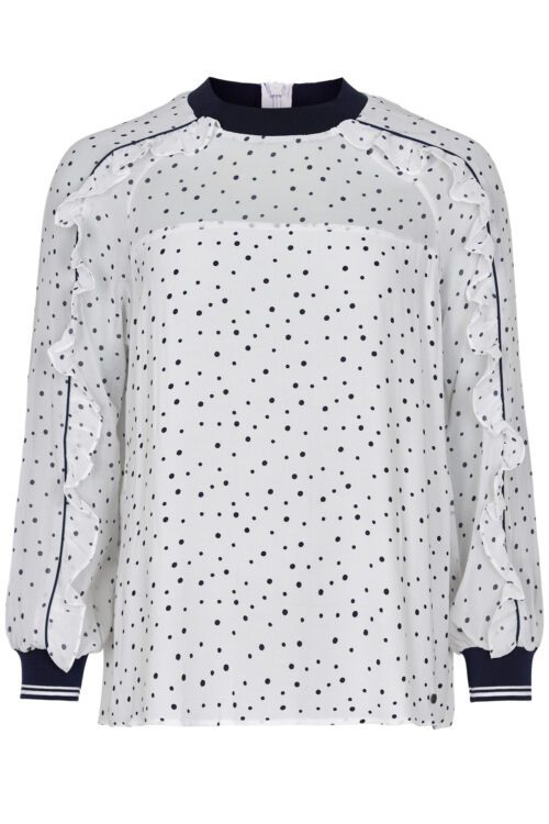 NÃMPH NUAILISH BLUSE 7220008 9000 (Bright White, 38)