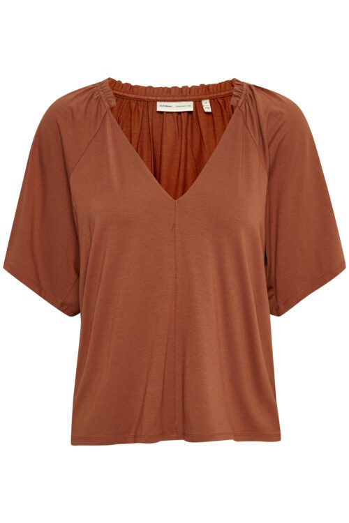INWEAR FS ABBEYIW BLOUSE 30105280 10138 (Cinnamon 10138, S)