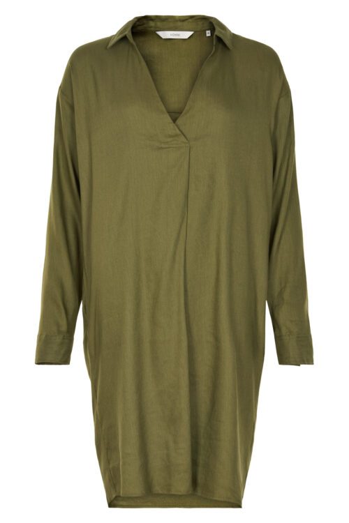 NÃMPH NUARIANELL KJOLE 7220831 4047 (Military Olive, 38)