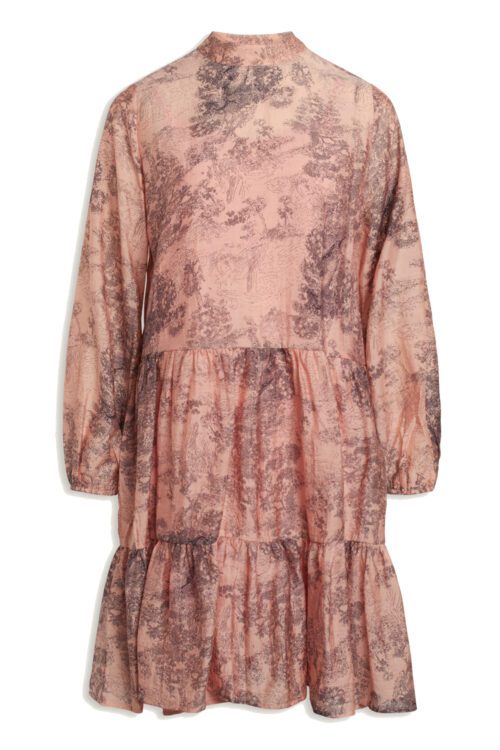 LOVE & DIVINE LOVE424 DRESS (Coral Nature, XS)