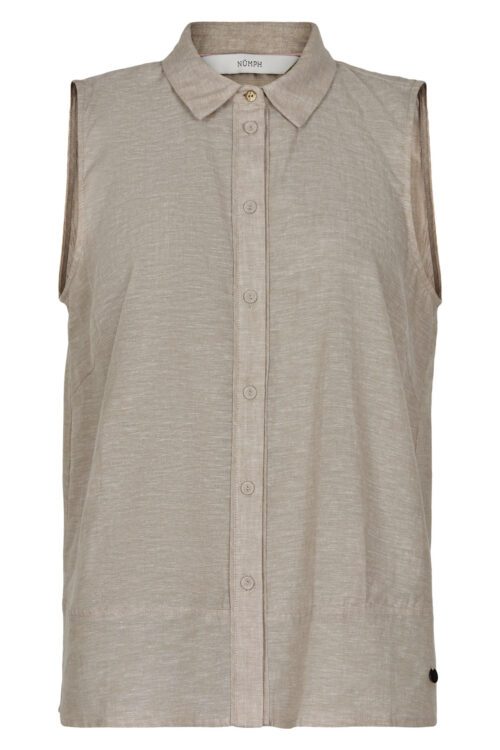 NÃMPH NUBOHEME SKJORTE 7320018 5500 (Warm Sand, 38)