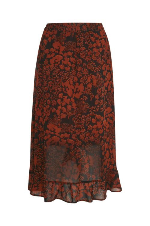 INWEAR FLORIZZAIW NEDERDEL 30105460 300181 (Cayenne Poetic, 44)