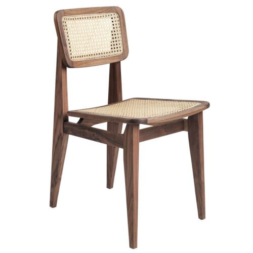 Gubi C-chair Dining Chair American Walnut Oiled
