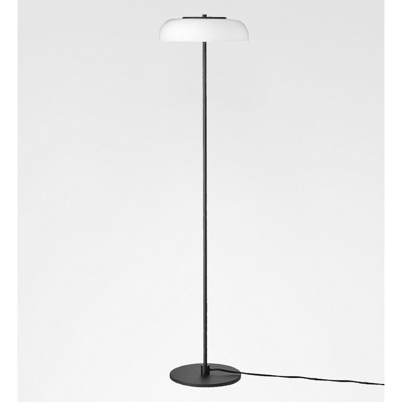 Nuura Blossi Gulvlampe Nordic Sort Ø 29 cm