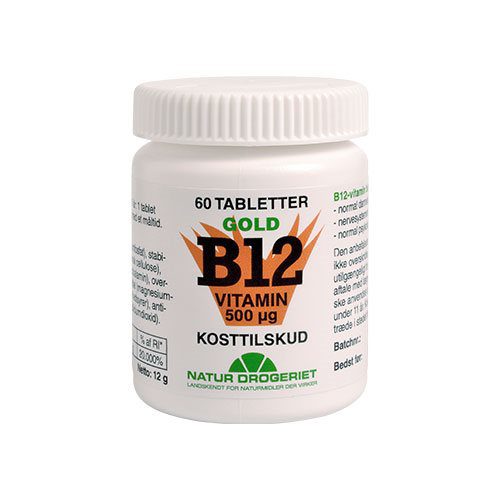 B12 gold vitamin 500 ug