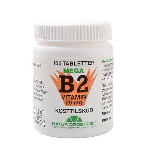 B2 vitamin 20 mg