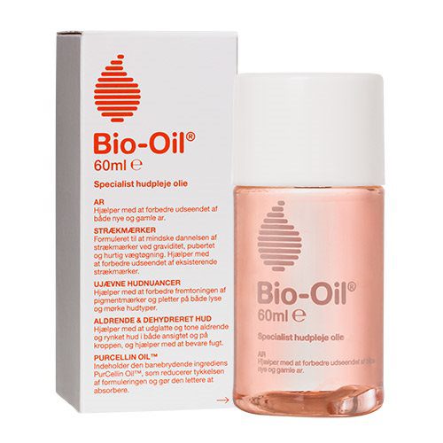 Bio Oil mod ar og  strækmærker mm.