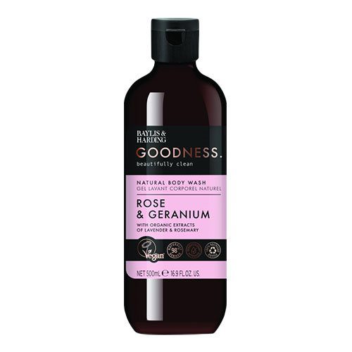 Body Wash rose & geranium Baylis & Harding Goodness