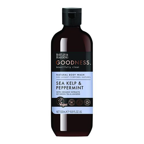 Body Wash sea kelp peppermint Baylis & Harding Goodness