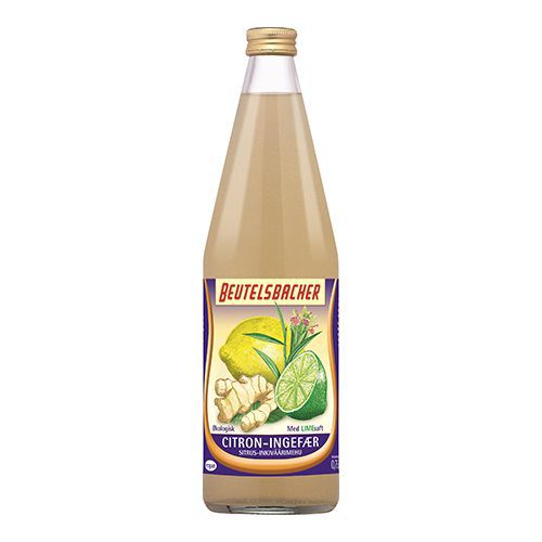 Citron-Ingefær drik Ø